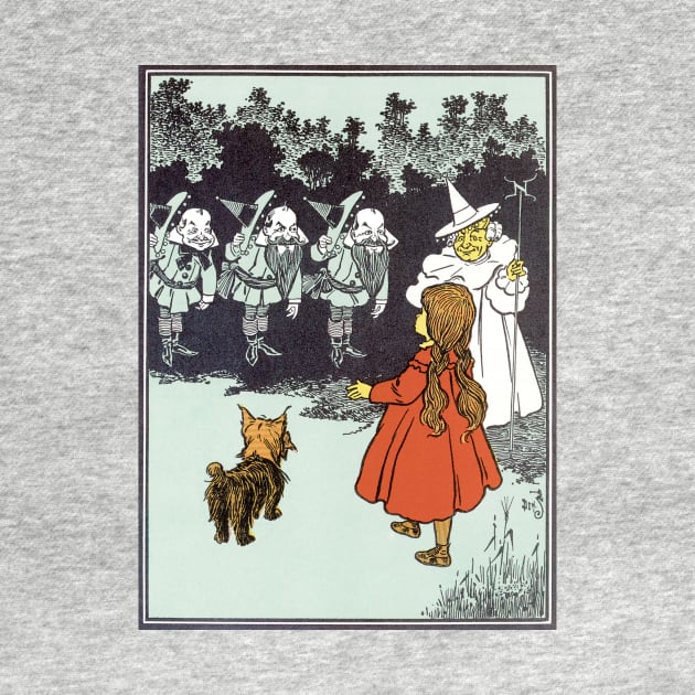 Vintage Wizard of Oz Glinda and Dorothy by MasterpieceCafe